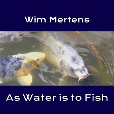 Portada del disco "As Water is to Fish" (2025) de Wim Mertens.